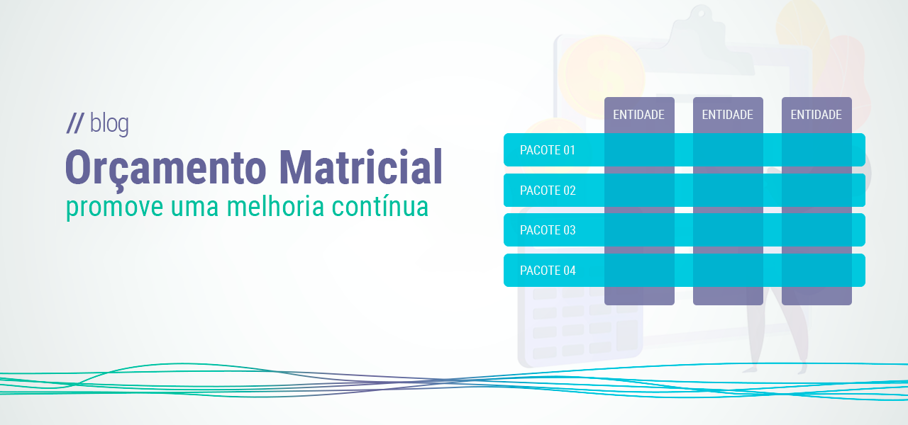 Como o Orçamento Matricial promove uma melhoria contínua